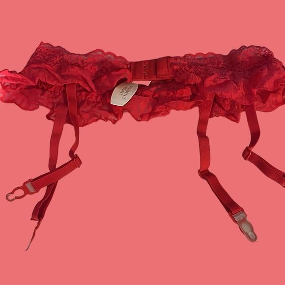 Victoria Secret Lace Ruffles Garter - Size XS/S - Picture 4 of 7